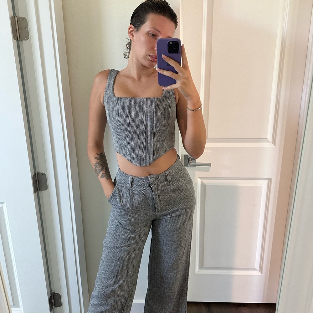 Gray Women's Jumpsuit